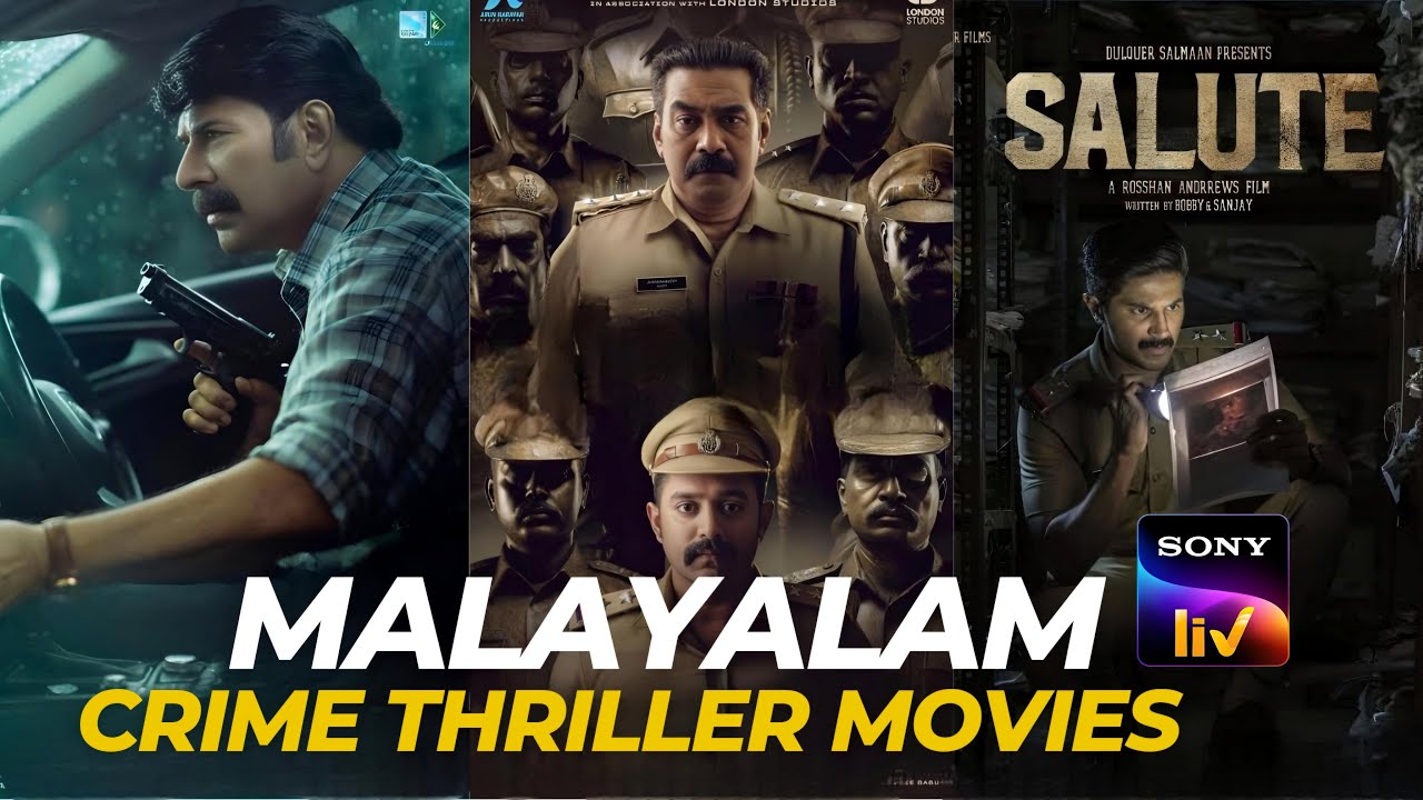 6 Crime Thriller Malayalam Movies On Sony Liv Ott Platform | South Crime Thriller Movies #malayalam
