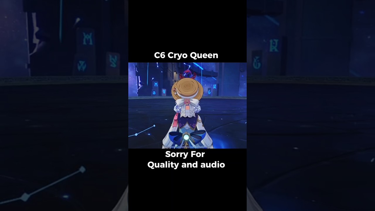 C6 Cryo Queen Ayaka Sawcase | Геншин Импакт