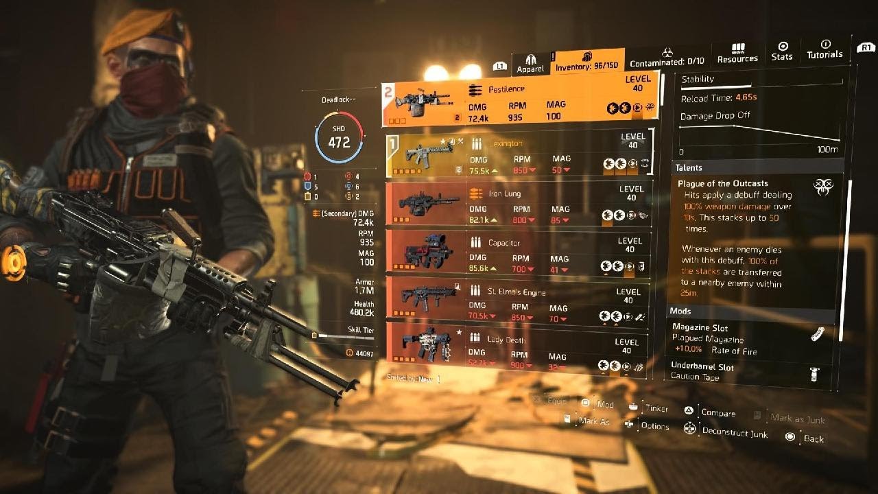 Division 2 Armor Regen Bleed build explained