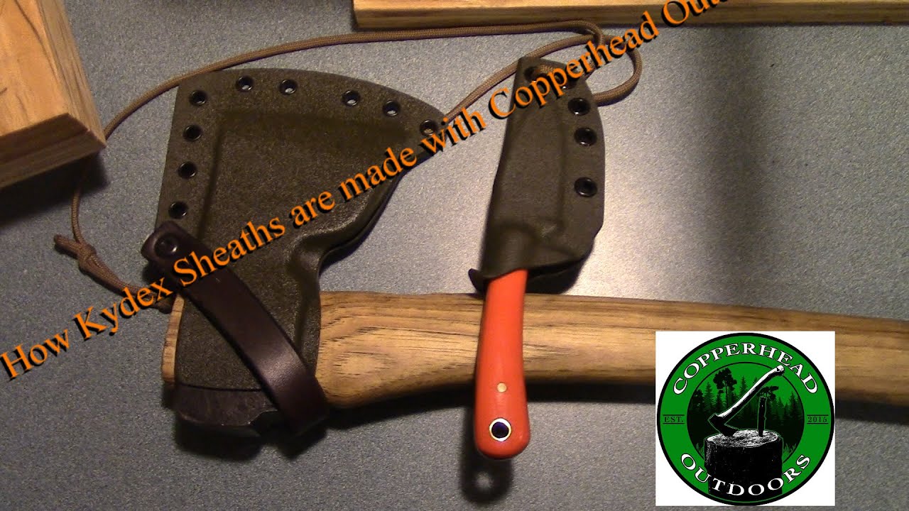 How Kydex Sheaths are Made With Copperhead Outdoors -Mantis Outdoors