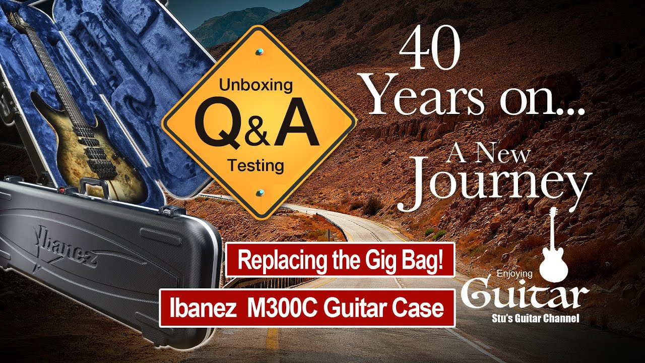 UB:32 Ibanez M300C Hard Shell Guitar Case - Replacing the Dreadfully Cheap Thin Gig Bag! - Review.