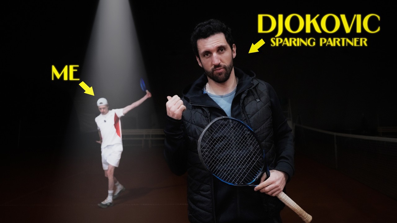 Novak Djokovic Sparring Partner Prepared Me For My First Tournament After 15 Years | Part II