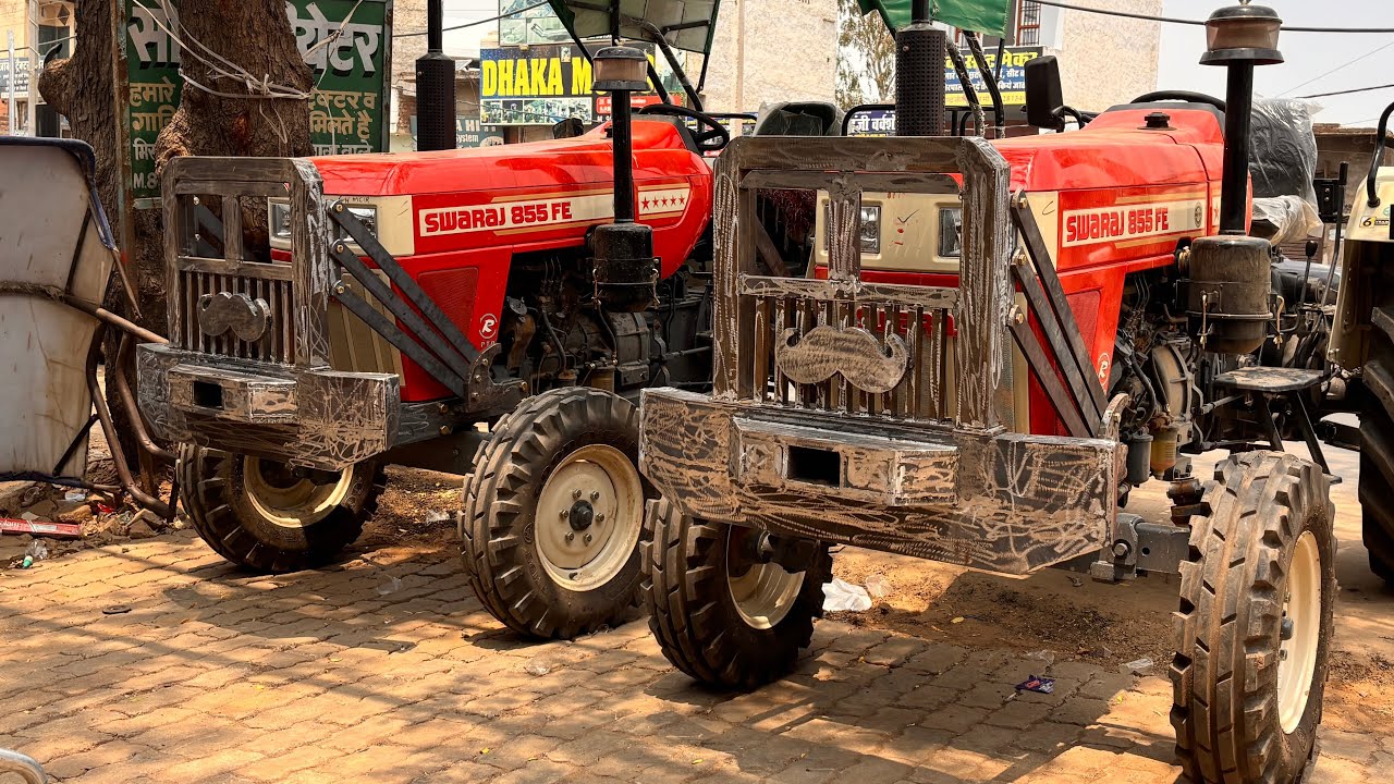Swraj 855 modified Bumper ll khan engineering workshop Charkhi Dadri ll