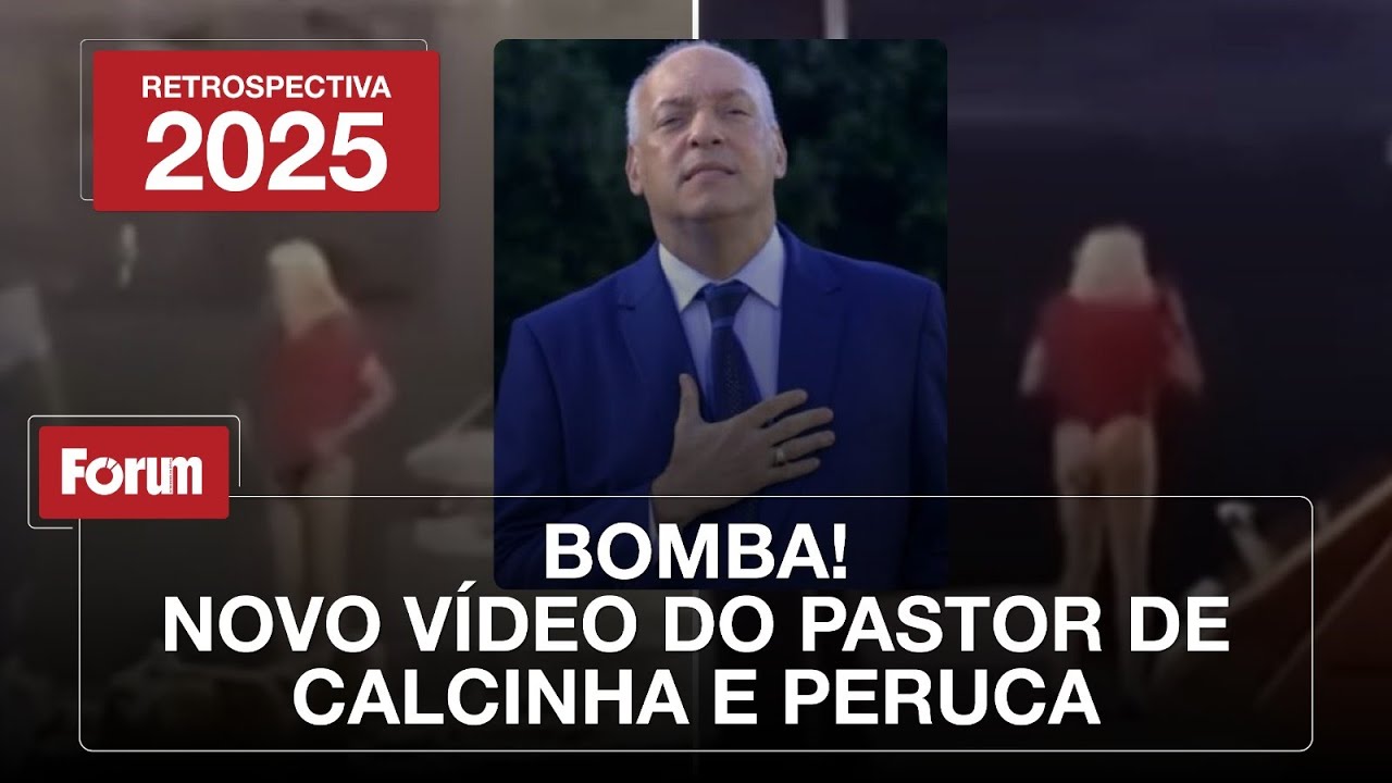 Bomba! Novo vídeo do pastor de calcinha e peruca