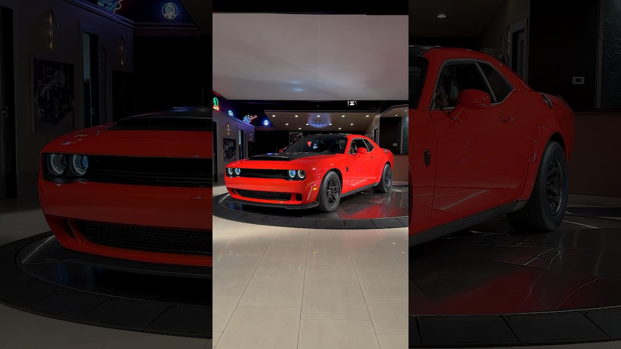 Listen to the all new Dodge Demon 170 😈 This 1025HP beast is available now!