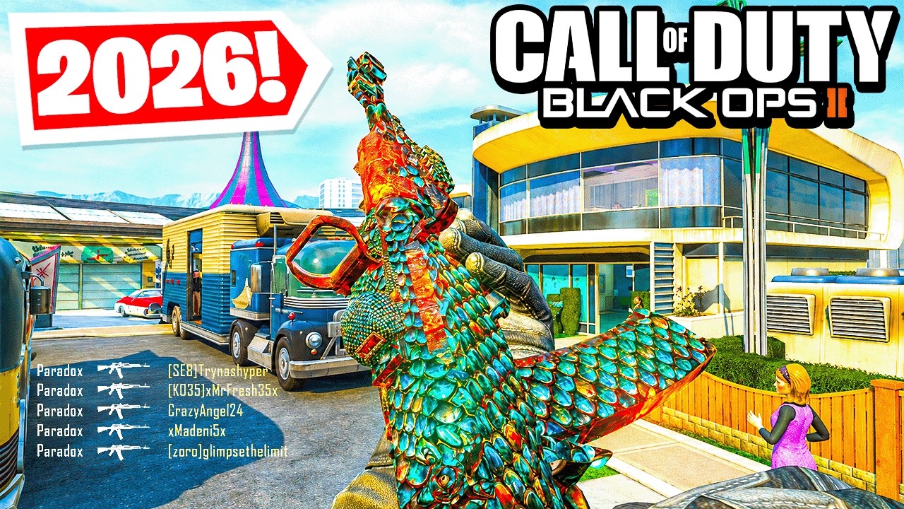 Oto Black Ops 2 Multiplayer w 2026 roku! 😍 (Rozgrywka z Black Ops 2 na PS5 Pro)