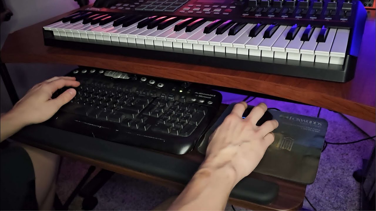 VIVO Keyboard Tray Unboxing, Installation, and Review