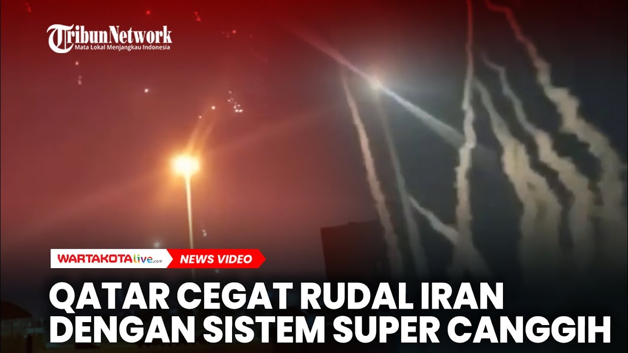 Penampakan Qatar Cegat Rudal Iran Dengan Sistem Pertahanan Udara Super Canggih