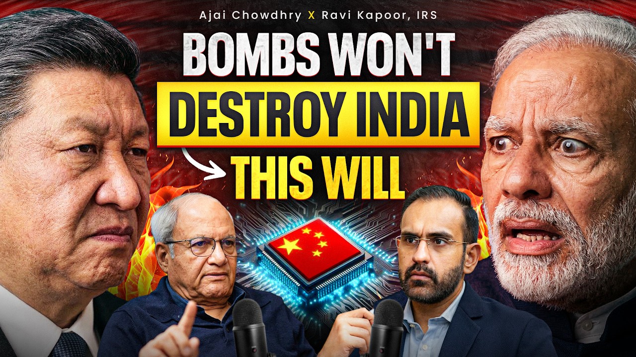 India's HIDDEN Cyber War w/ China (nobody is talking about this) | Ajai Chowdhry, Co-Founder, HCL