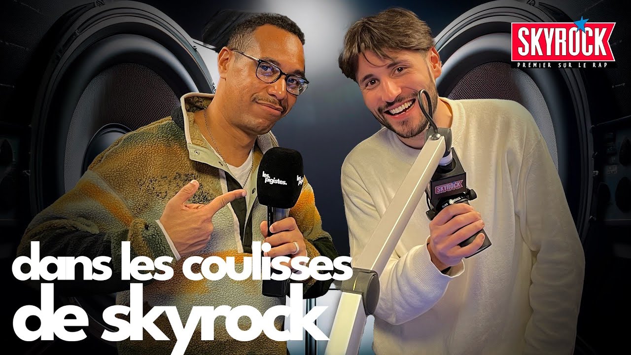Dans les coulisses... de Skyrock (et j'ai vu le studio de Planète Rap !)