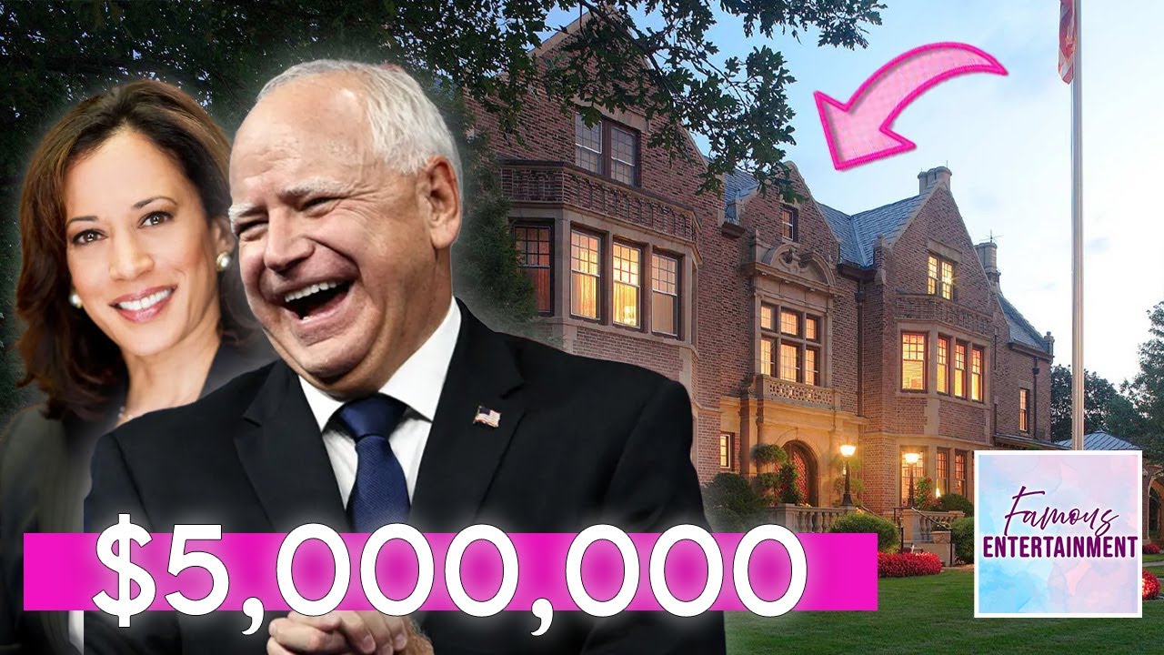 Tim Walz | House Tour 2024 | Inside The Governor's Mansion in Minnesota