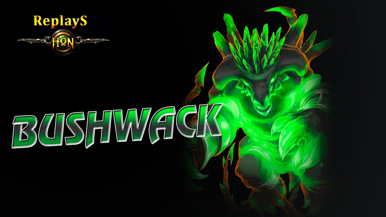 TakuchiG - HoN Bushwack (35/4/9) 1850 MMR