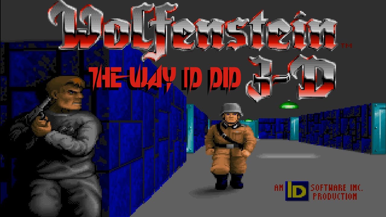 Wolfenstein 3D The Way id Did - Demo Loop / Attract Mode [DOSBox]