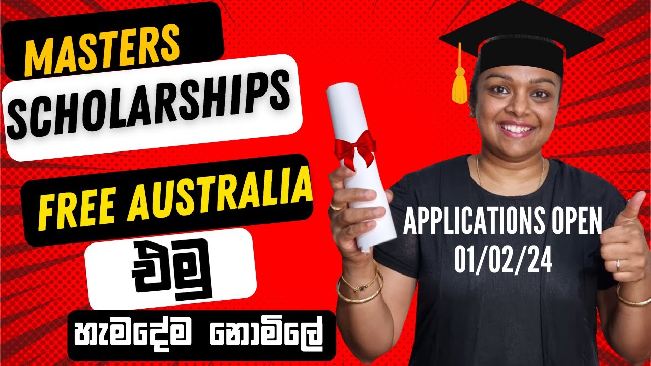 How to Get a Free Master's Degree in Australia | සල්ලි ඕනේම නෑ | Footsteps in Australia