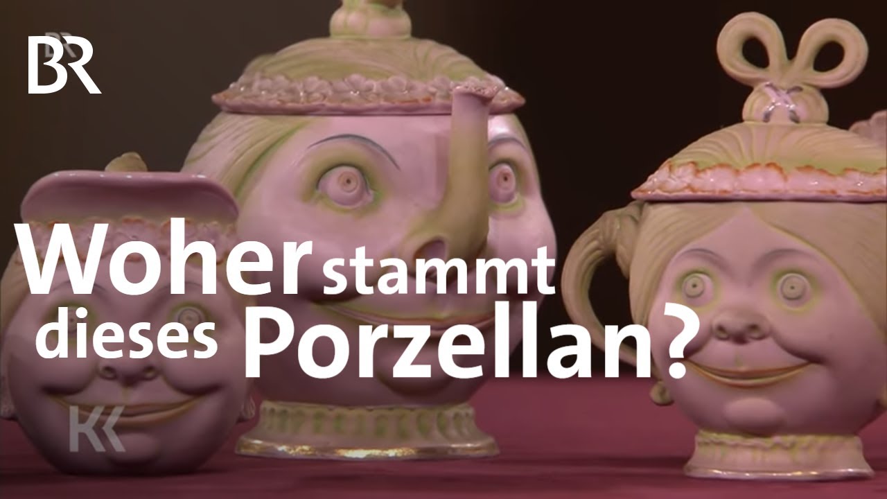 R&auml;tsel: Woher stammt dieses skurrile Porzellanservice? | Kunst + Krempel | BR