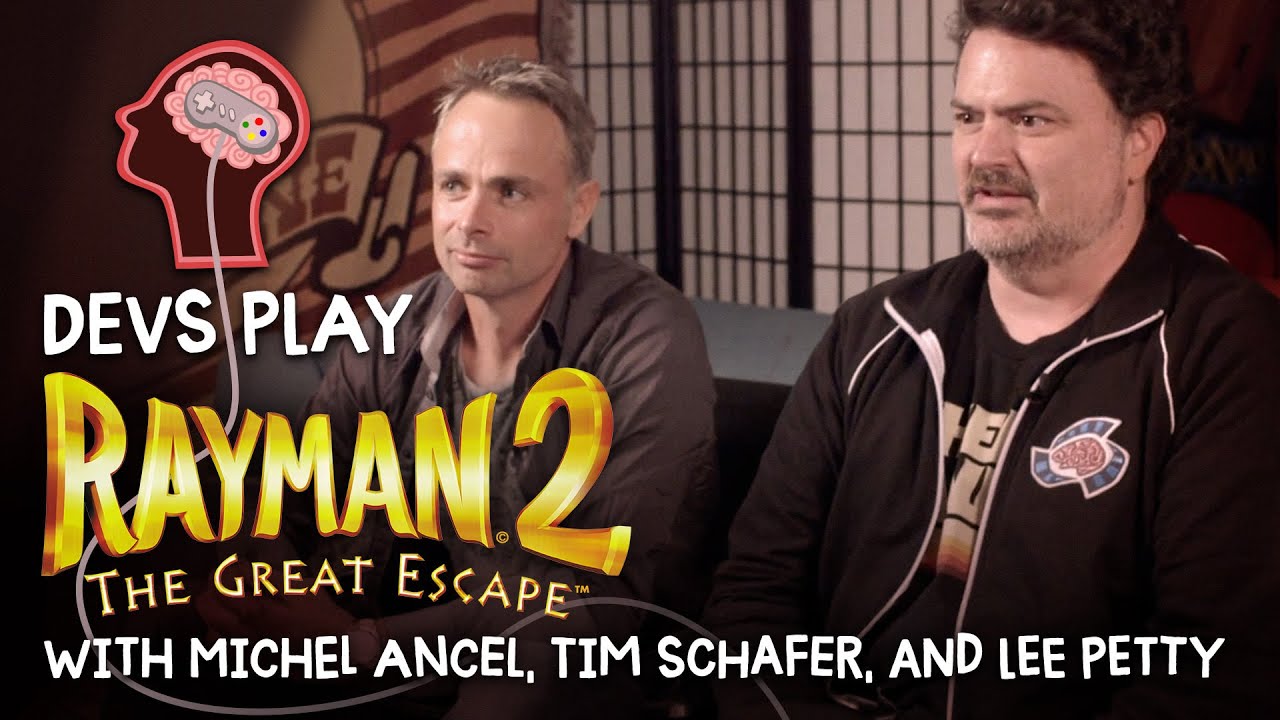 Devs Play S2E09 · "Rayman 2: The Great Escape" with Michel Ancel, Tim Schafer, and Lee Petty