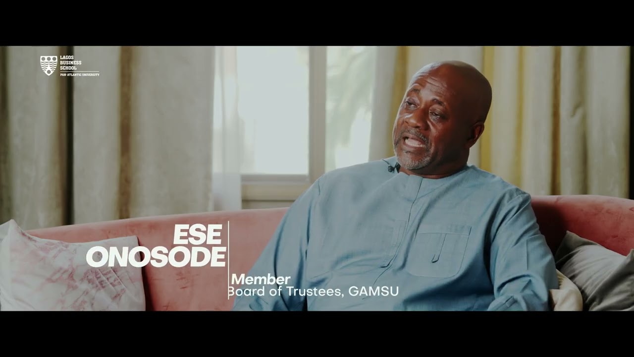 LBS Gamaliel & Susan Onosode Foundation Testimonial