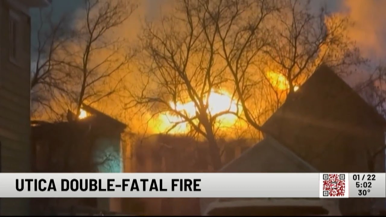 2 People Dead, 5 Firefighters Injured in 2 Utica Fires