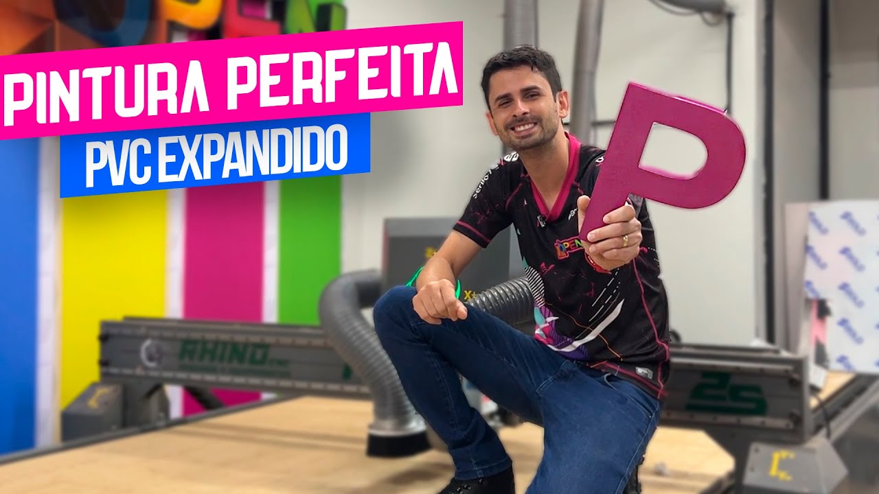 COMO PREPARAR E PINTAR LETRA EM PVC EXPANDIDO