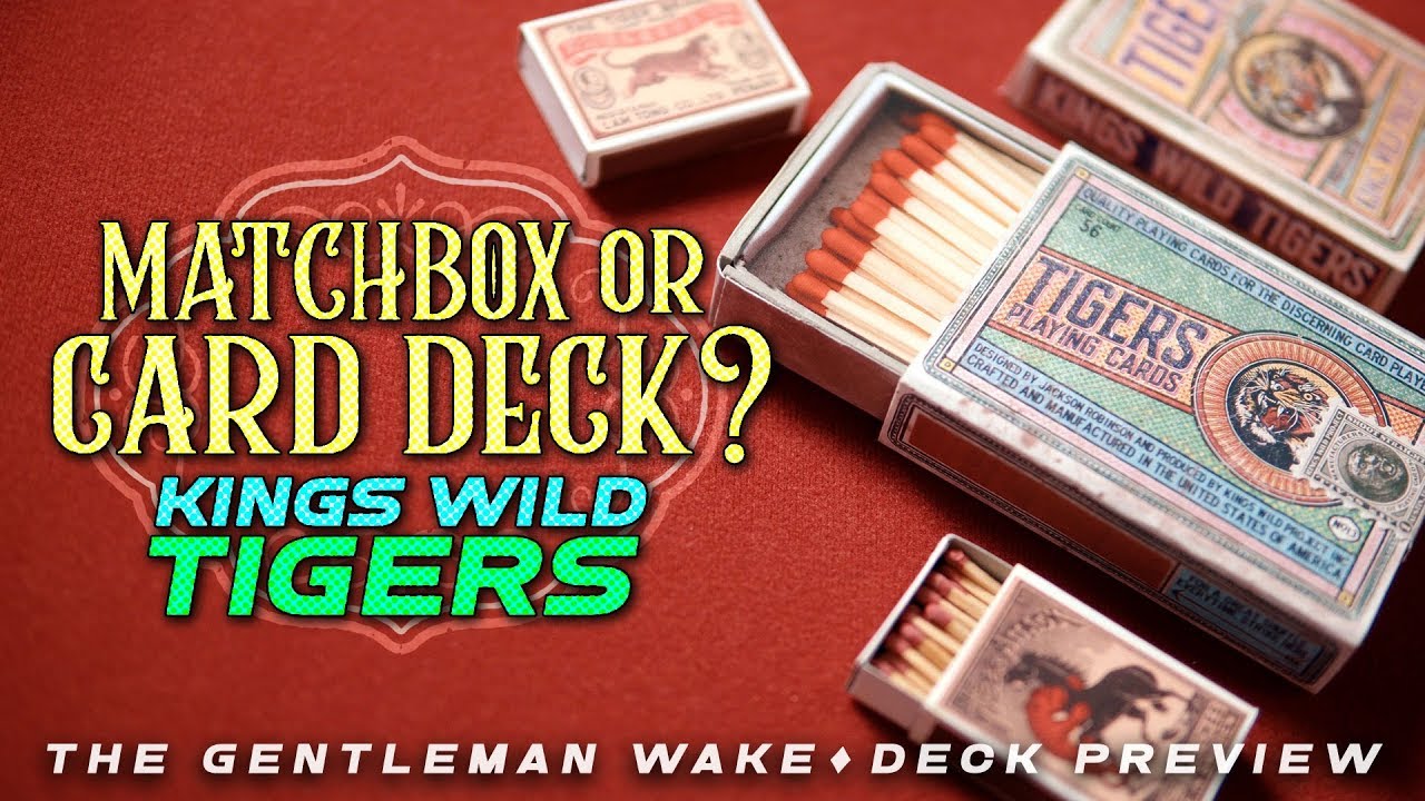 NEVER SEEN A DECK LIKE THIS! Kings Wild Tigers Deck Review w/GIVEAWAY