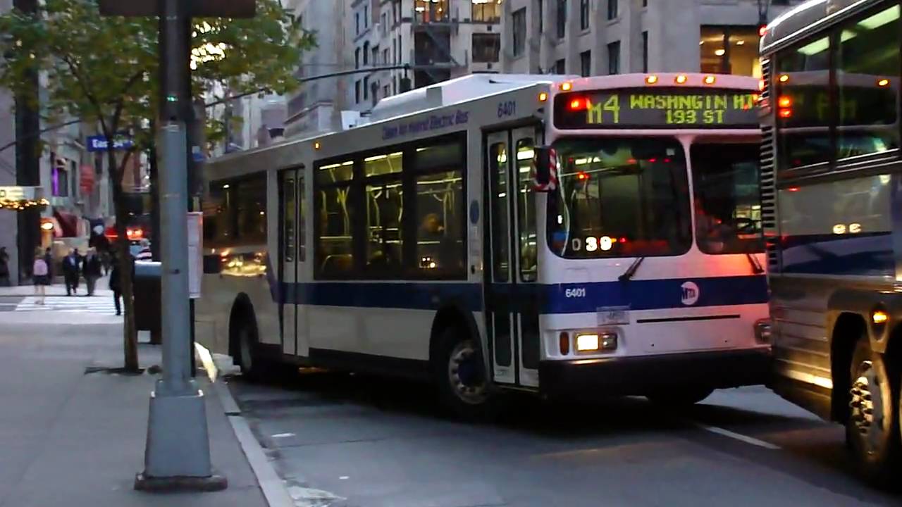 NYCTA / MTA Bus : Orion VII Hybrid 6401 Orion V, MCI D4500, D4500CL & D4500CTs @ Madison Ave