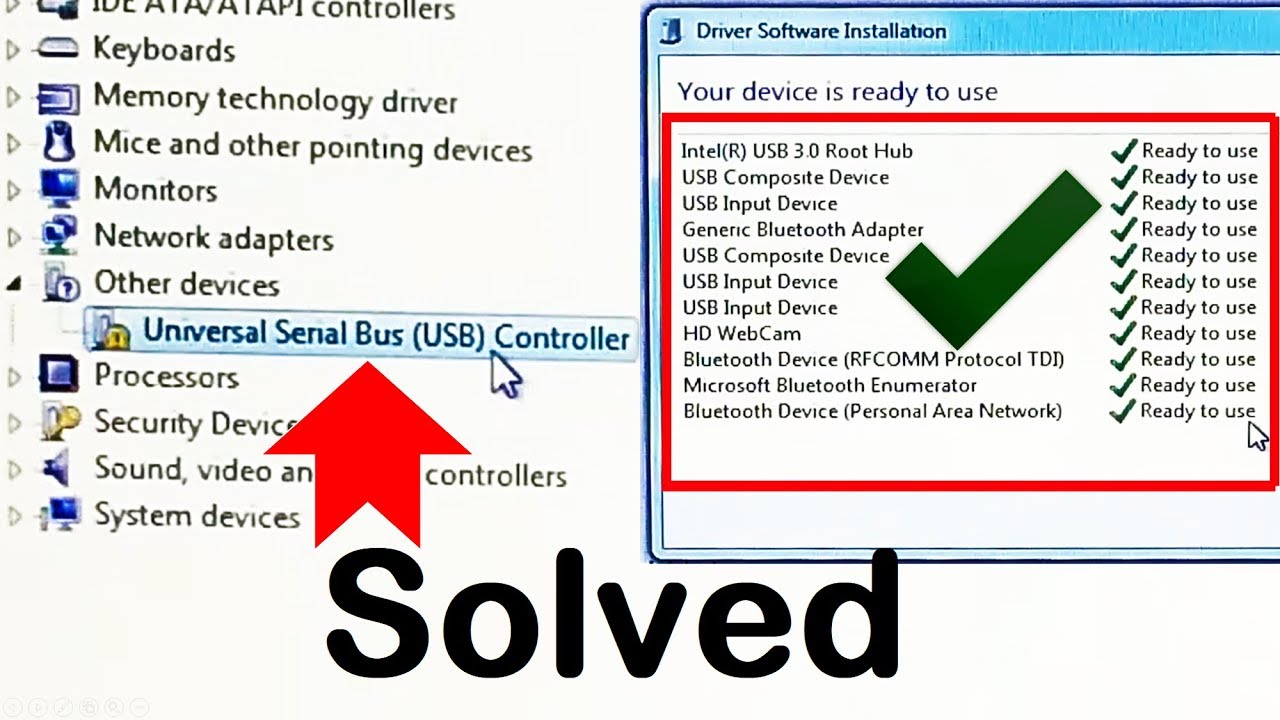 Как исправить проблему с USB в Windows 7: ошибка отсутствия USB-контроллера универсальной последо...