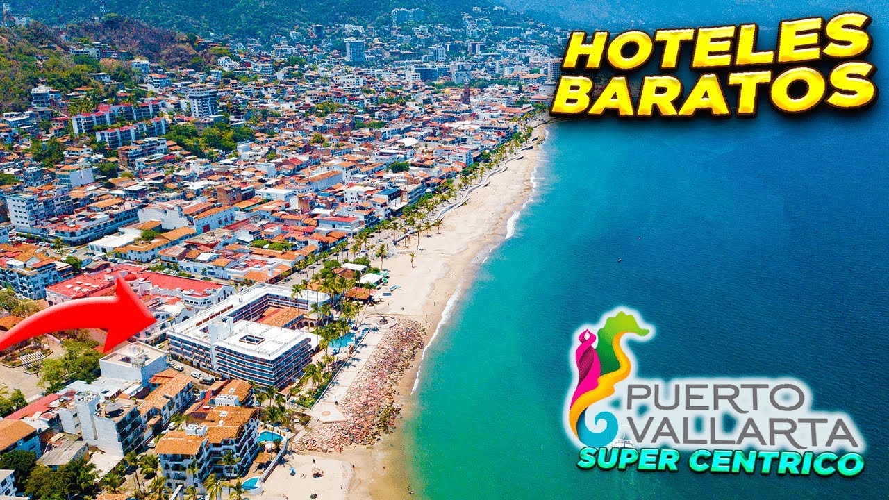 🤩 Hoteles BARATOS ❗ PUERTO VALLARTA 🔥 Con las 3B 😱 En pleno Malecón ✅ Solo $22 USD 100% Real