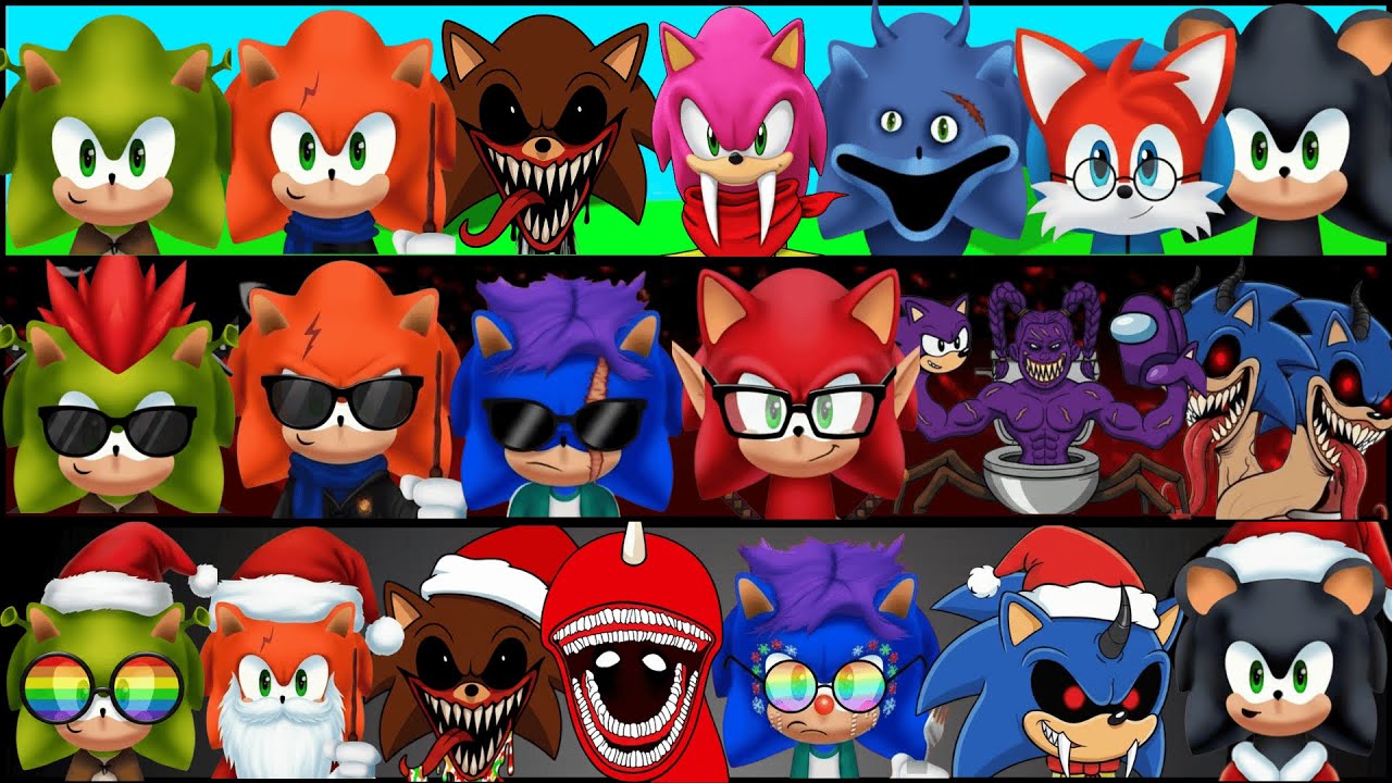 Incredibox Sprunki OC Phase 1 to Phase 3 - SonicSHREK .......