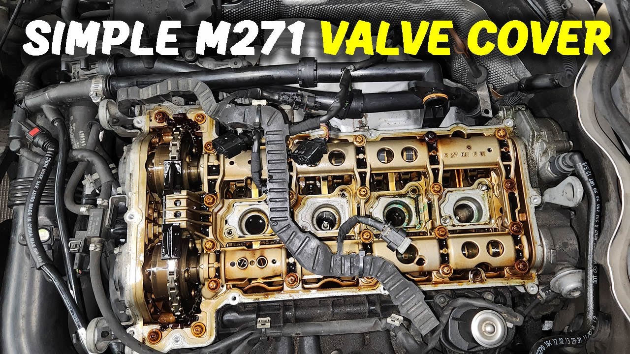 DIY Guide: How to Replace Your 2013 Mercedes C250 Valve Cover Gasket Like a Pro! #w204 #m271 #coupe