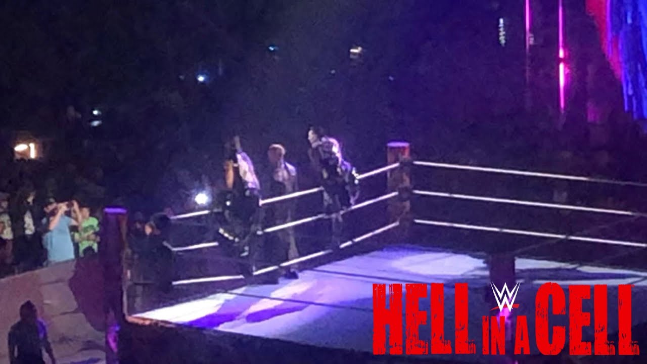 WWE HELL IN A CELL 2022 ( JUDGEMENT DAY & LIV MORGAN/FINN BALOR/AJ STYLES ENTRANCES )