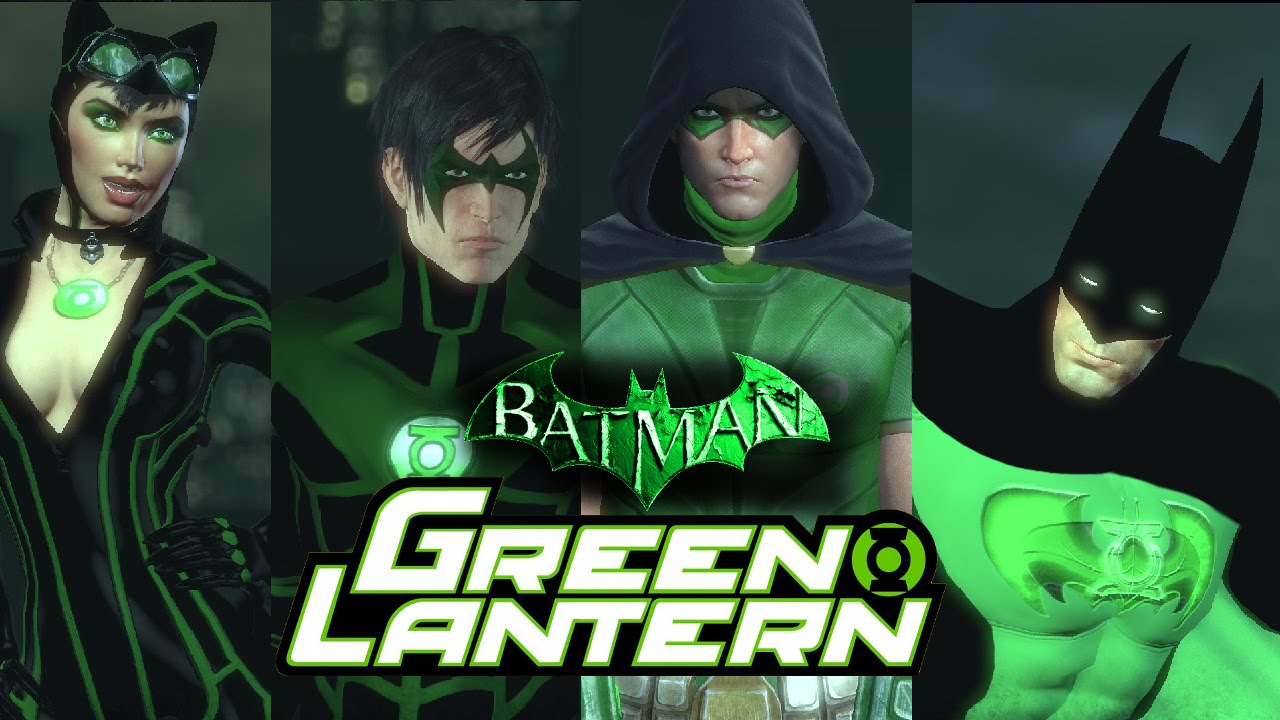 SKIN; Batman; Arkham City; Green Lantern Pack