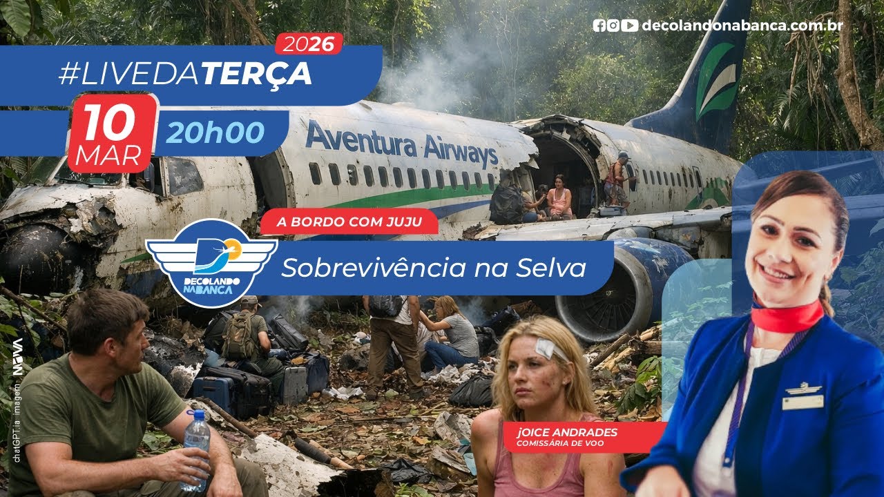 Sobrevivência na Selva por Comissária Joice Andrades