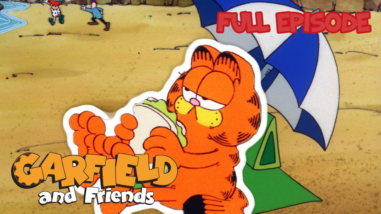 Sandcastle Contest | The Party | Funny Cartoon for Kids | FULL Episode | Garfield and Friends