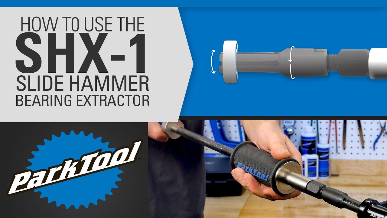 Как использовать съемник подшипников SHX-1 Slide Hammer