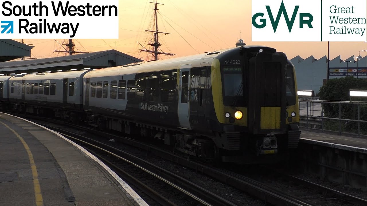 Trains at Portsmouth Harbour, PDL - 21st July 2021