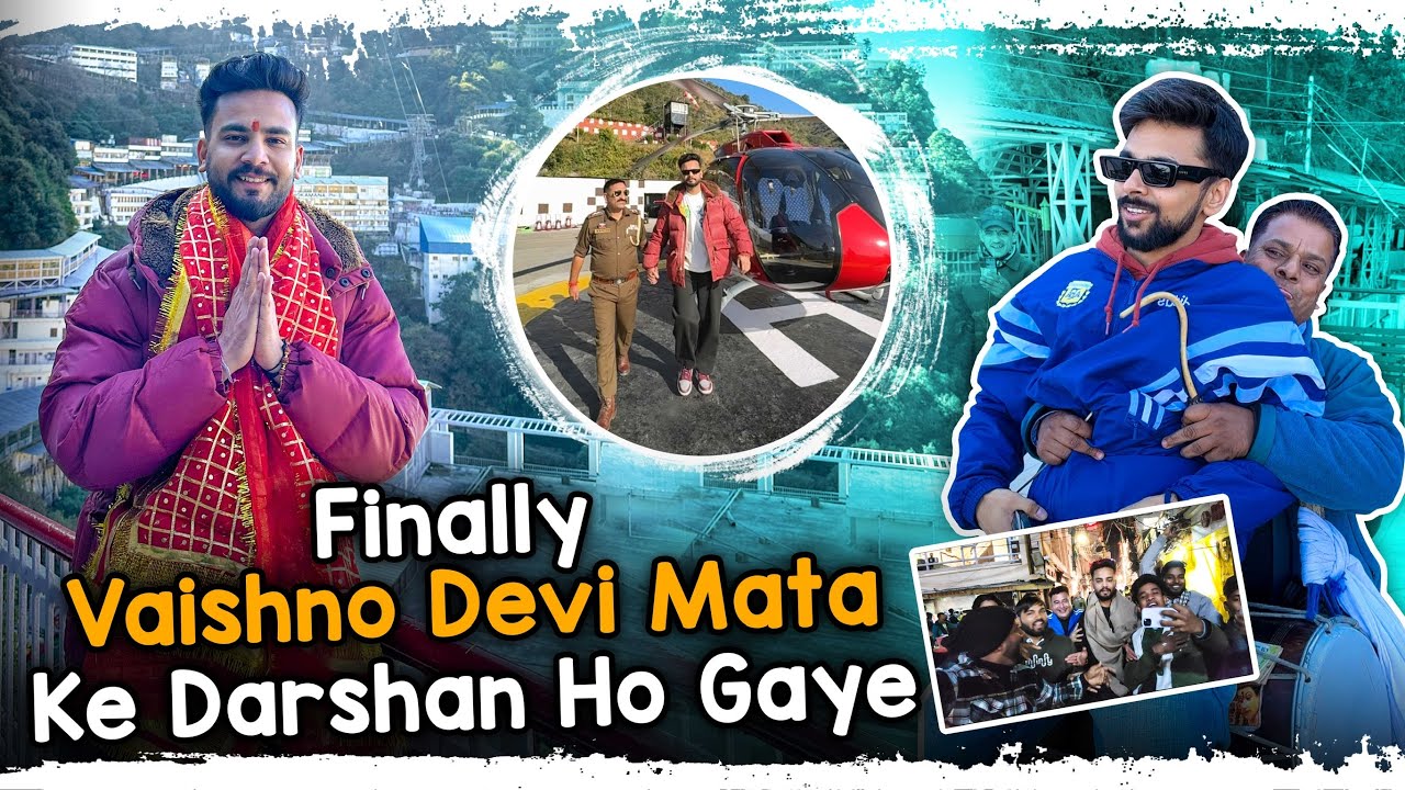 Finally Vaishno Devi Mata Ke Darshan Ho Gaye🙏🏻❤️