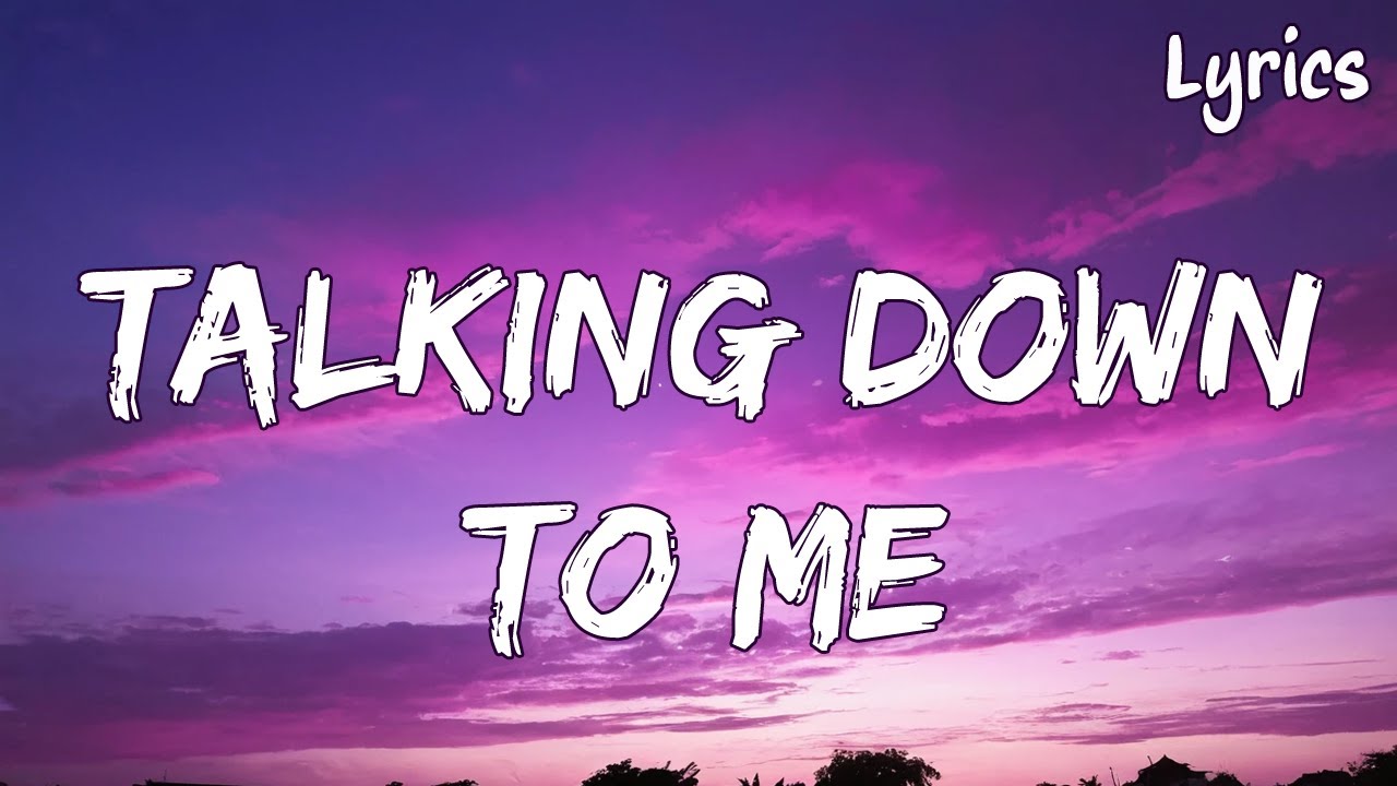 Talking Down to Me | Emotional Deep House Song | Official Lyric Video