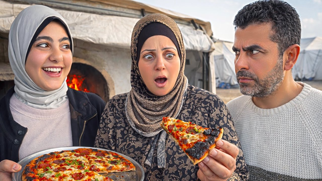 أول بيتزا من سلاف🍕 ونهاية غير متوقعة مع رنا! 🔥