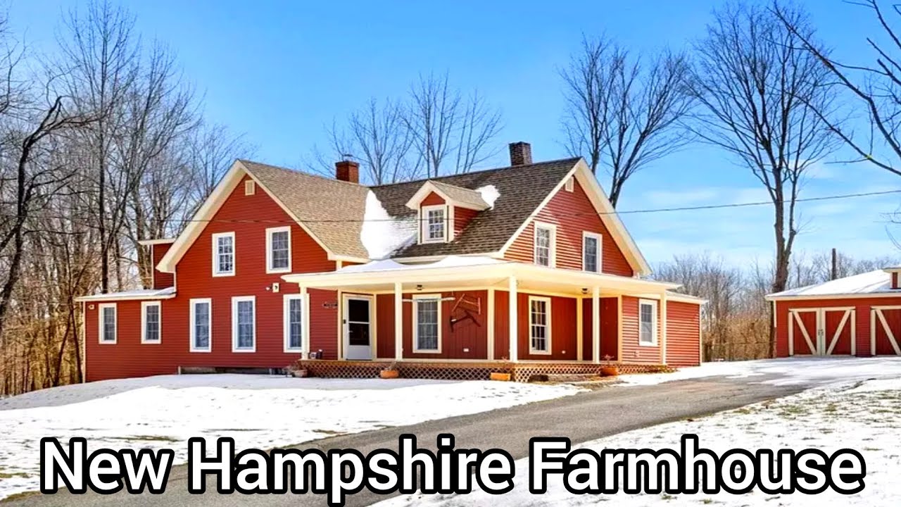 New Hampshire Farmhouse For Sale | $375k | New Hampshire Real Estate For Sale