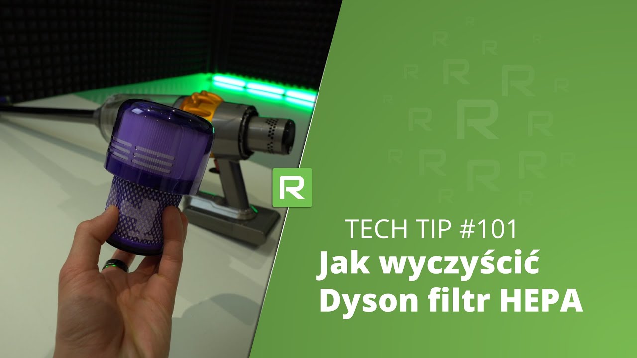 Jak wyczyścić Dyson filtr HEPA - Tech Tip #101