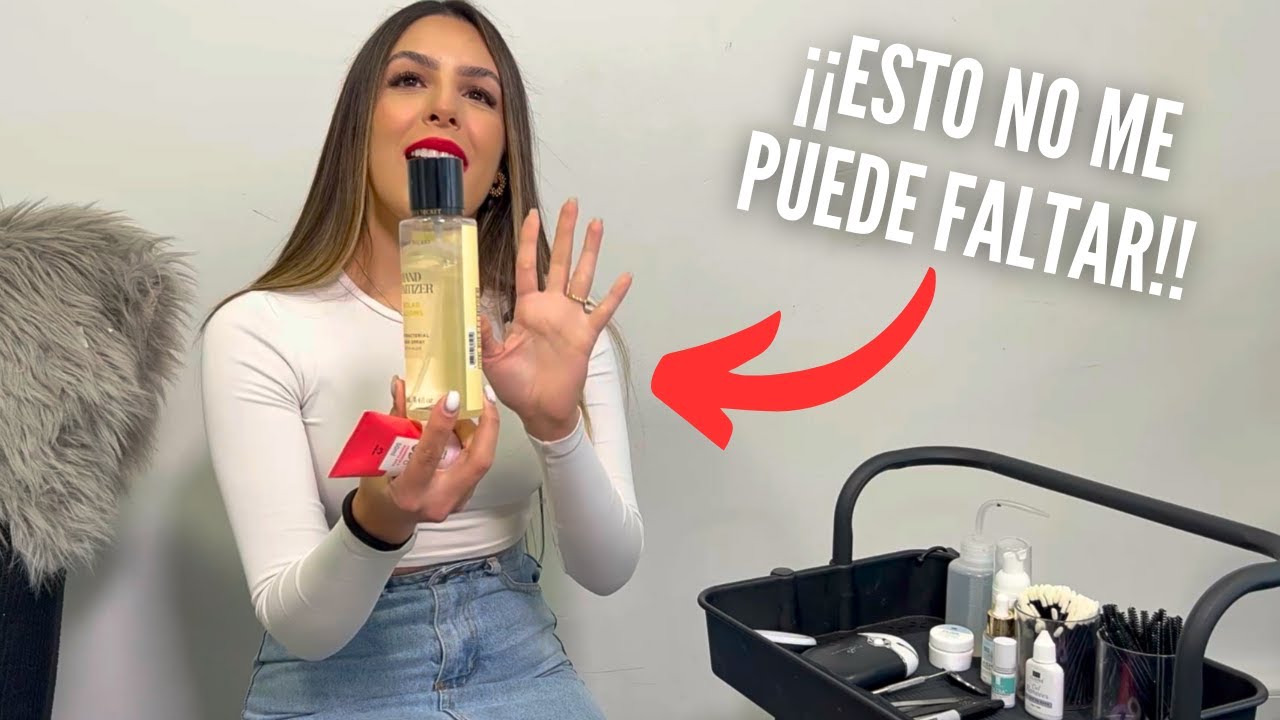 Lo que NO puede FALTAR en mi CARRITO | Insumos de Pestañas 😱🤯