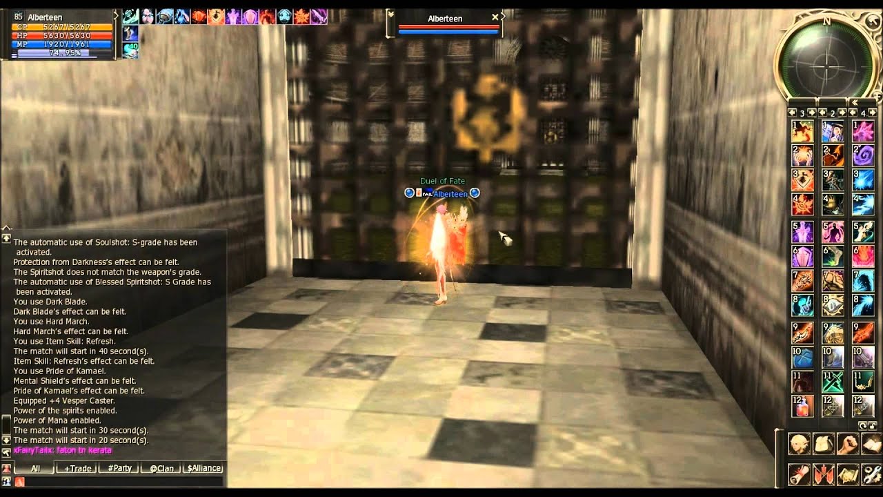 Alberteen - Top Female Soulhound - Lineage II intro