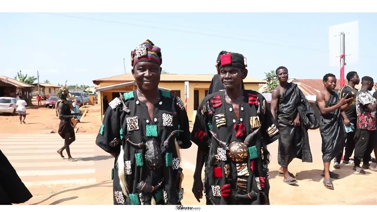 THURSDAY MORNING FUNERAL OF THE LATES NANA KWAKU AKOWUAH BOMPATAHENE & NANA ABENA AGYAKOMA BOMPATAHE