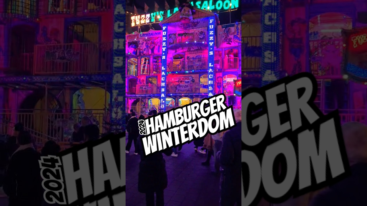 Ride-Technic Fuzzy's Lachsaloon (Rasch) auf dem Hamburger Winterdom 2024 @Breakerpower #kirmes #fy