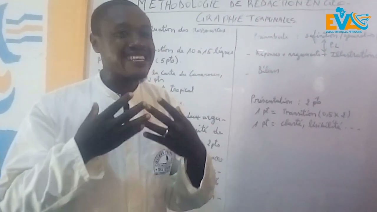 Cours Géographie : Méthodologie rédaction du sujet (Classes Second cycle)