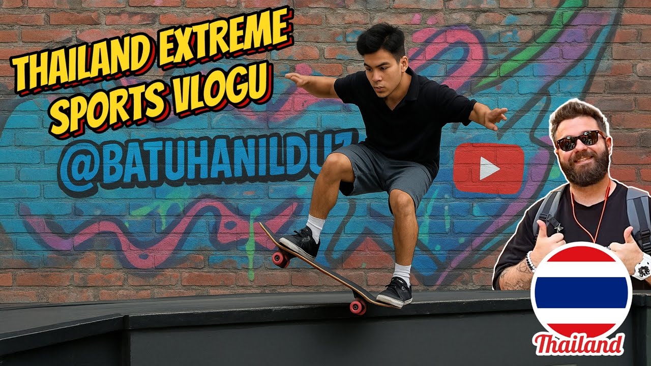 Tayland’da Sokak Kaykayının Kalbine Daldım! Pattaya Extreme Sports 2025