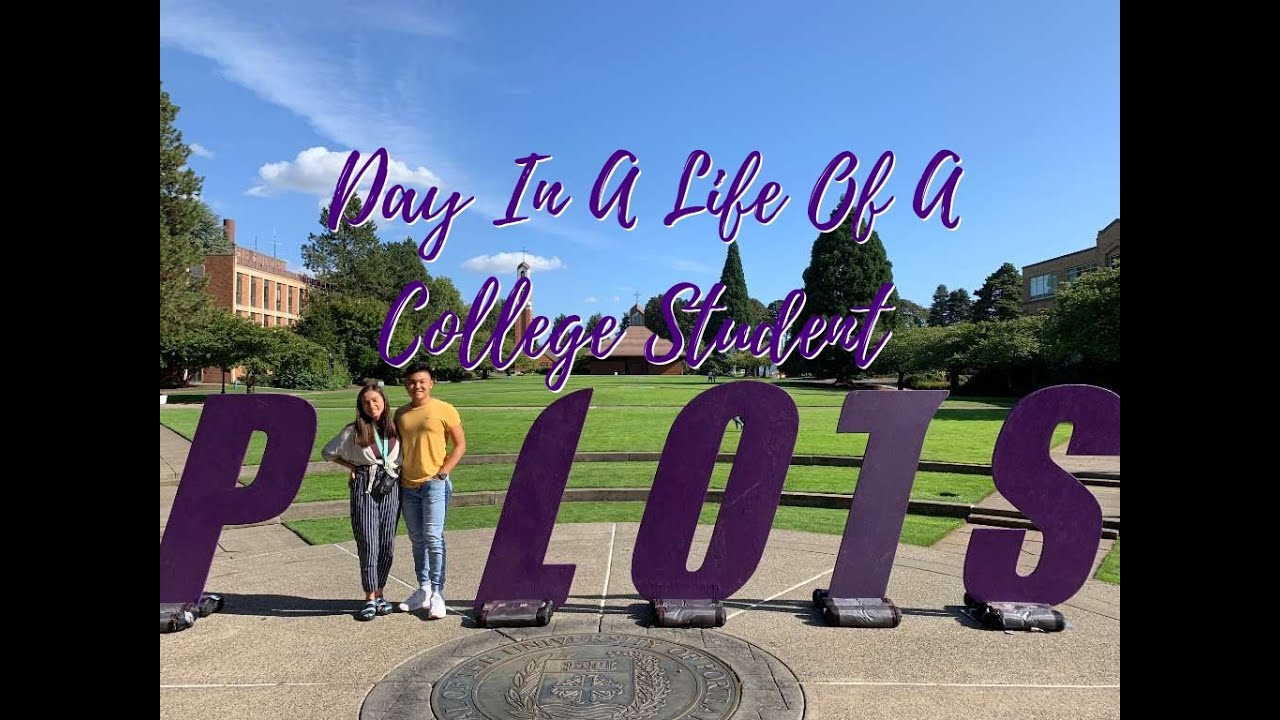 day in a life of a college student / university of portland