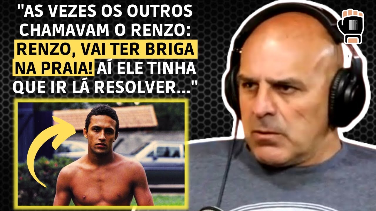 A INFÂNCIA COM RENZO GRACIE, RALPH GRACIE E RYAN GRACIE | ROBERTO GORDO CORREA