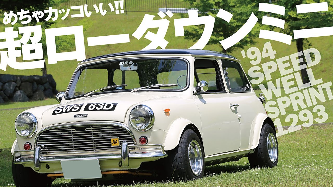 めちゃカッコイイ!!  超ローダウンミニ【'94 SPEEDWELL SPRINT 1293】