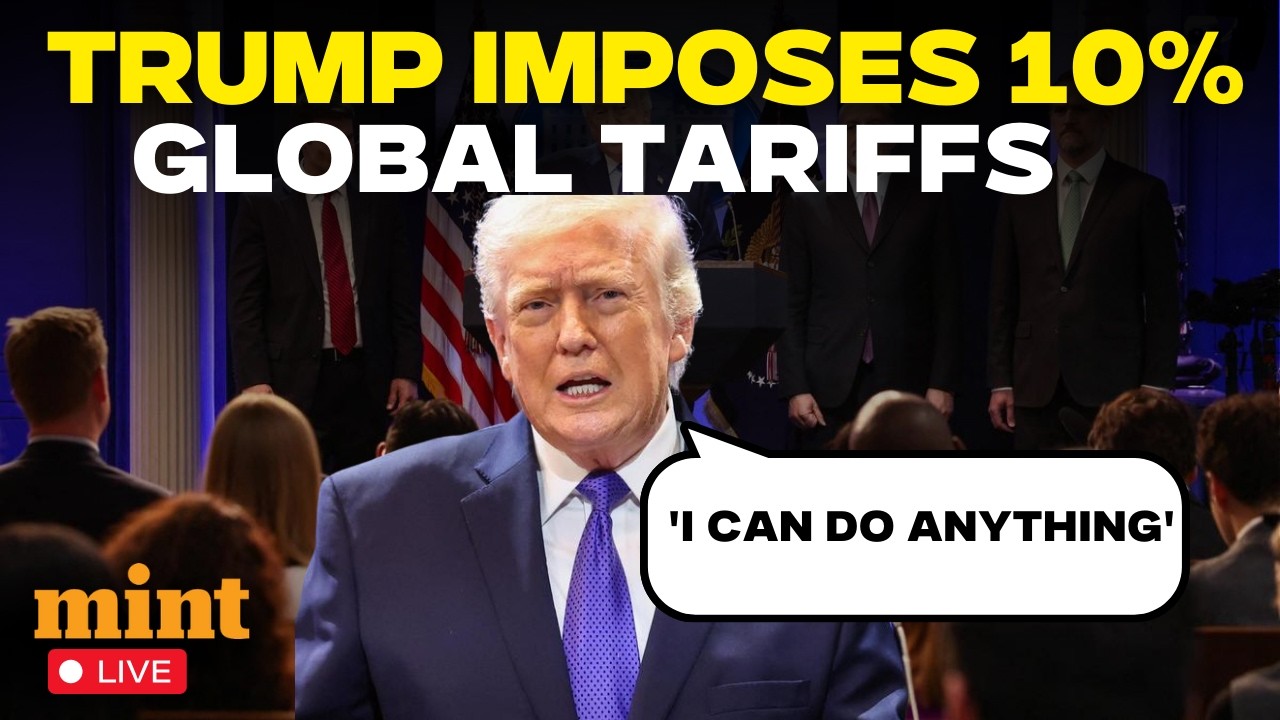 Breaking News Live | Donald Trump Imposes 10% Global Tariffs Over And Above The Existing Rates